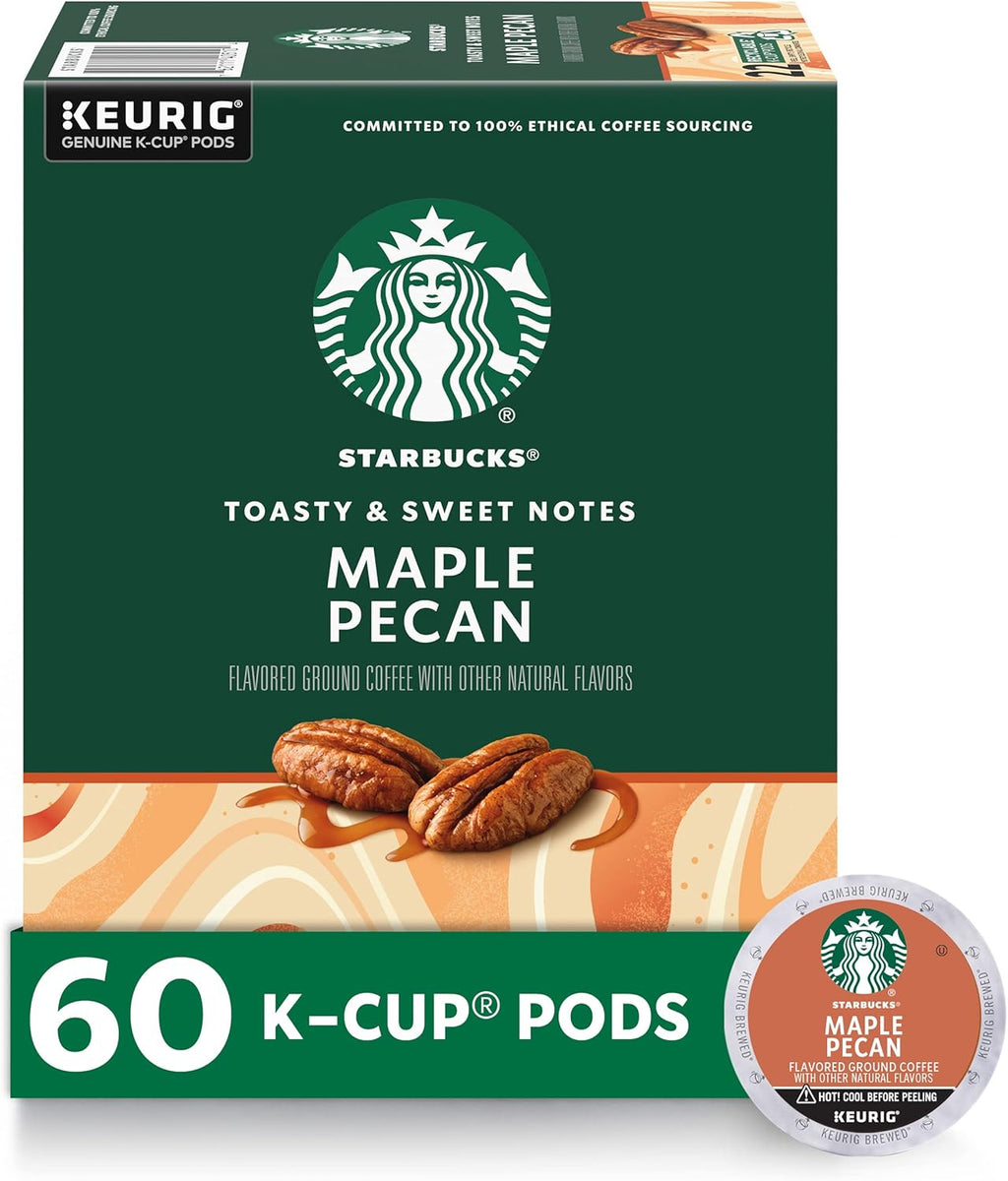 Coffee K-Cup Pods, Maple Pecan Flavored Coffee, Naturally Flavored, 100% Arabica