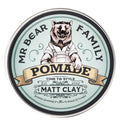 Matte Hair Pomade for Men – Medium Hold Water Based Mens Hair Styling Pomade Contains Volumising Kaolin Clay + Bentonite Clay – Non Greasy Texturising Matt Pomade for Effective Frizz Control 100 ml