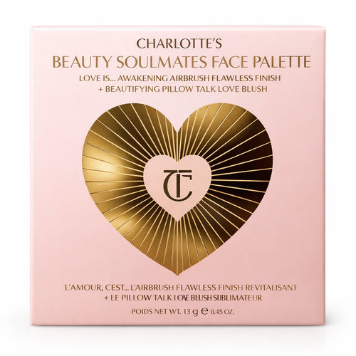 Charlotte Tilbury Limited Edition Pillow Talk Beauty Soulmates Face Palette - Fl