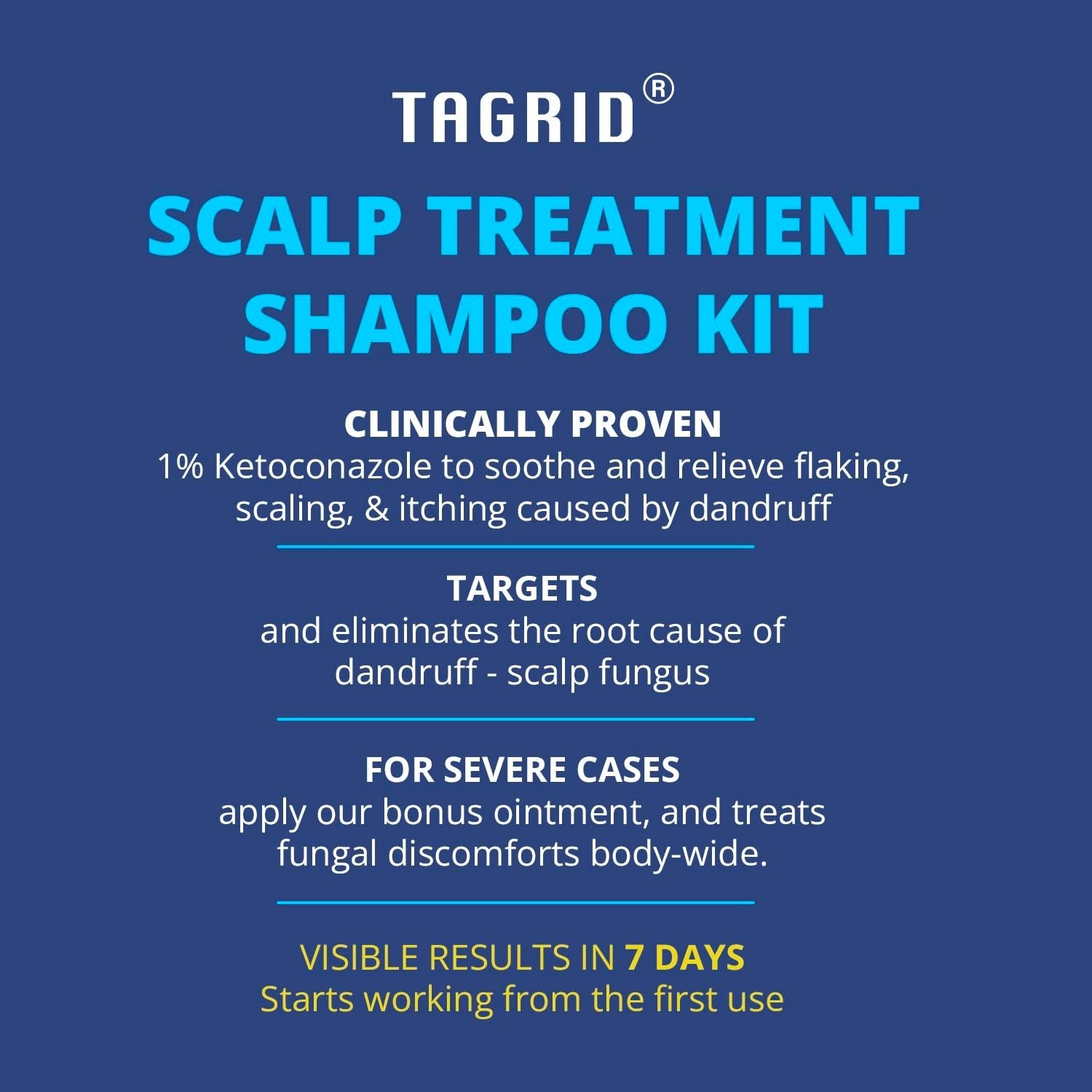 TAGRID Scalp Treatment Antifungal Shampoo