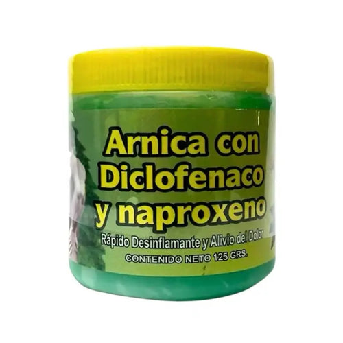 (Pack of 2) Arnica Pomada Muscular 125G - Arnica Massage Balm – 125G | Soothing Full-Body Care