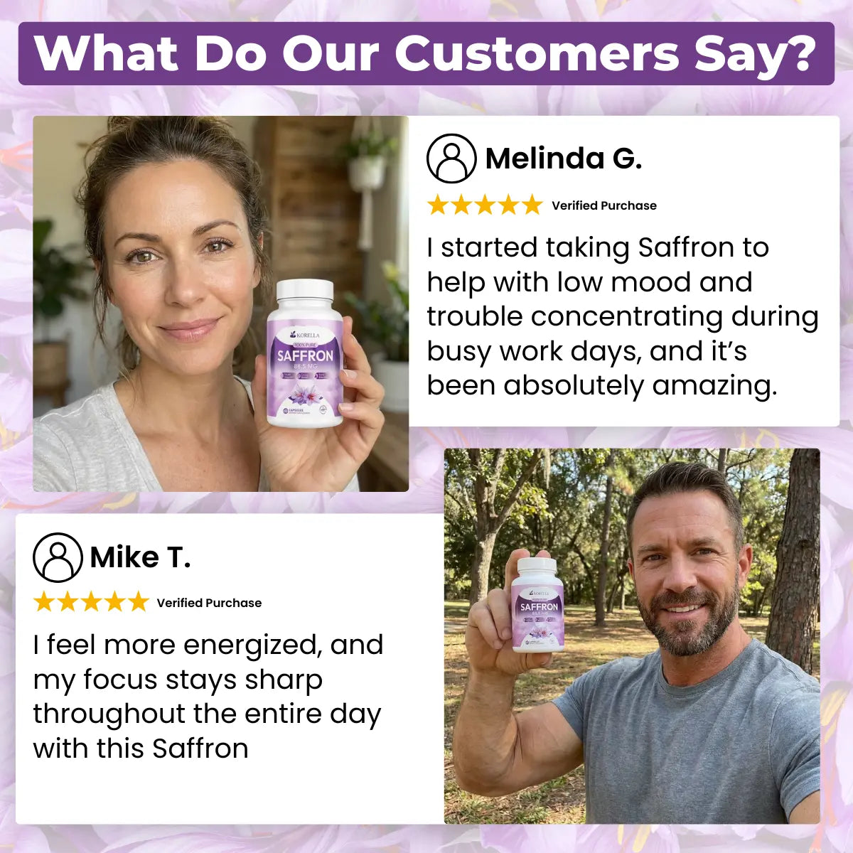 Korella Saffron Extract [88.5Mg] for Stress, Mood & Focus – Natural