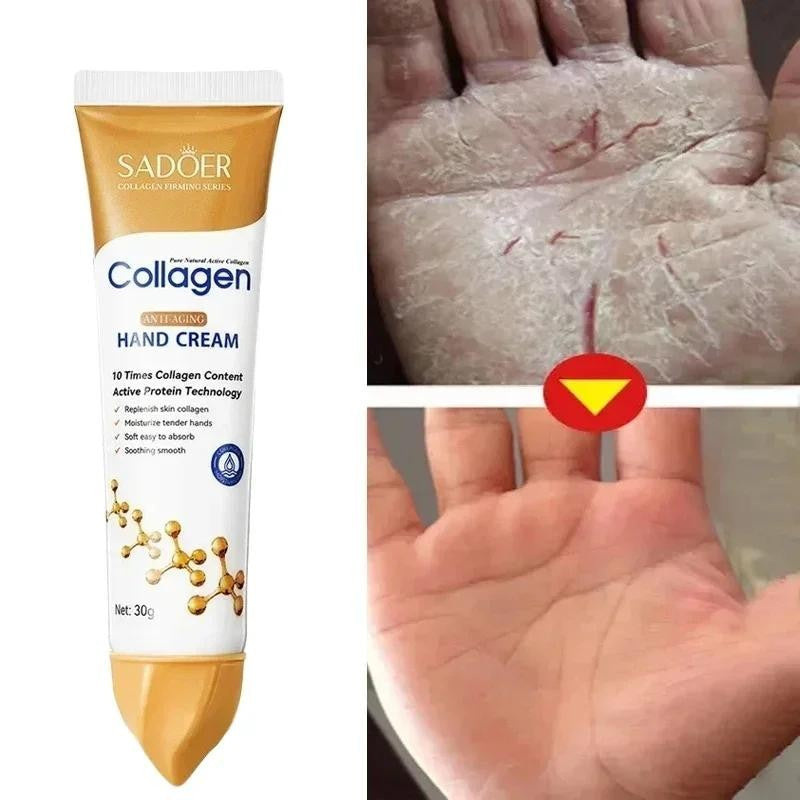 Collagen Anti-Wrinkle Hand Cream Anti-Drying Anti-Crack
