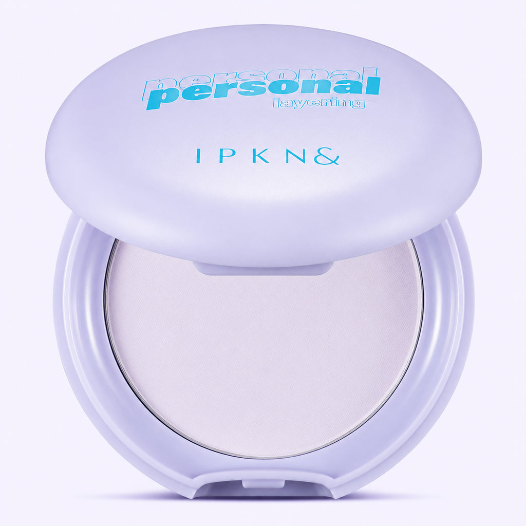IPKN Personal Tone Correcting Blur Pact Lavender 5.5G Korean Version New