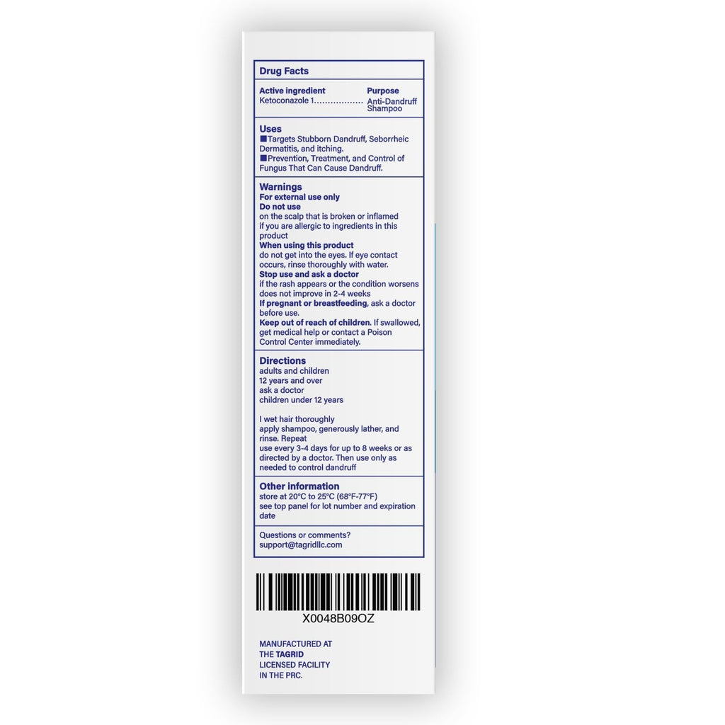 TAGRID Scalp Treatment Antifungal Shampoo
