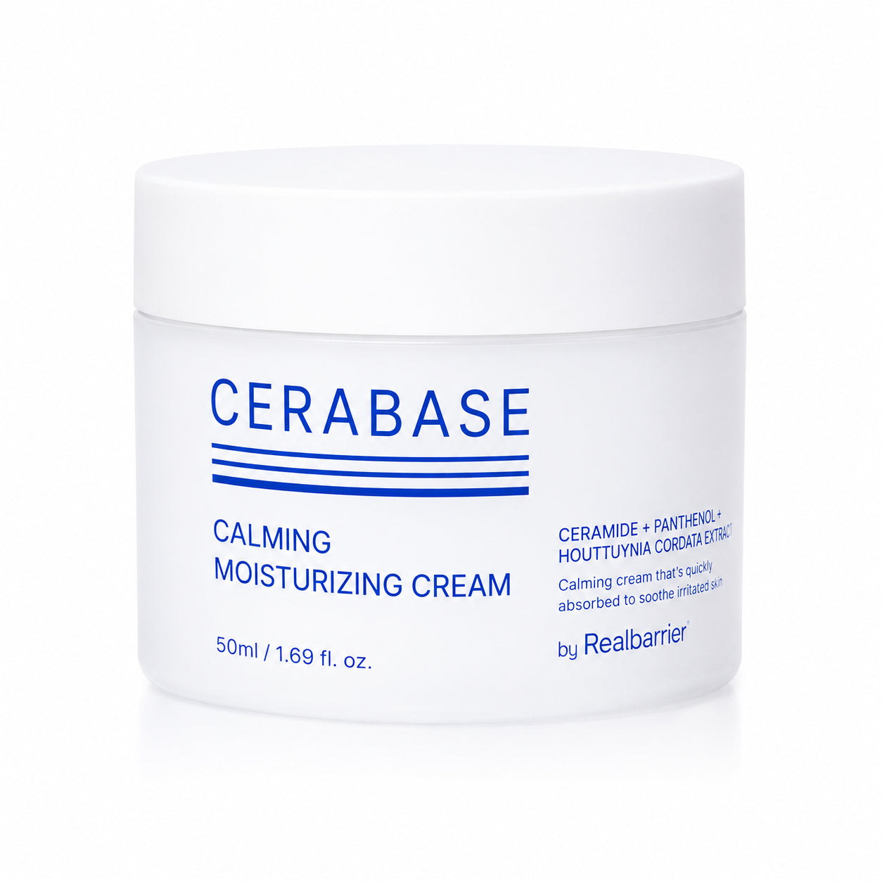 Real Barrier CERABASE Calming Moisturizing Cream 50Ml Ceramide Panthenol Kbeauty