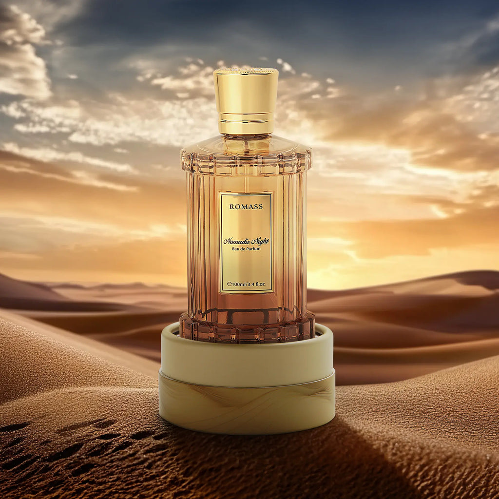 ROMASS Nomadic Night Eau De Parfum Unisex Fragrance I Smoked Oud, Desert Sage & Starry Amber | Long-Lasting & Intense Fragrance | Perfect for All Genders | 3.4Oz/100Ml |Fragrance May Vary Slightly Depending on Personal Body Chemistry #Summervibes Tiktoks