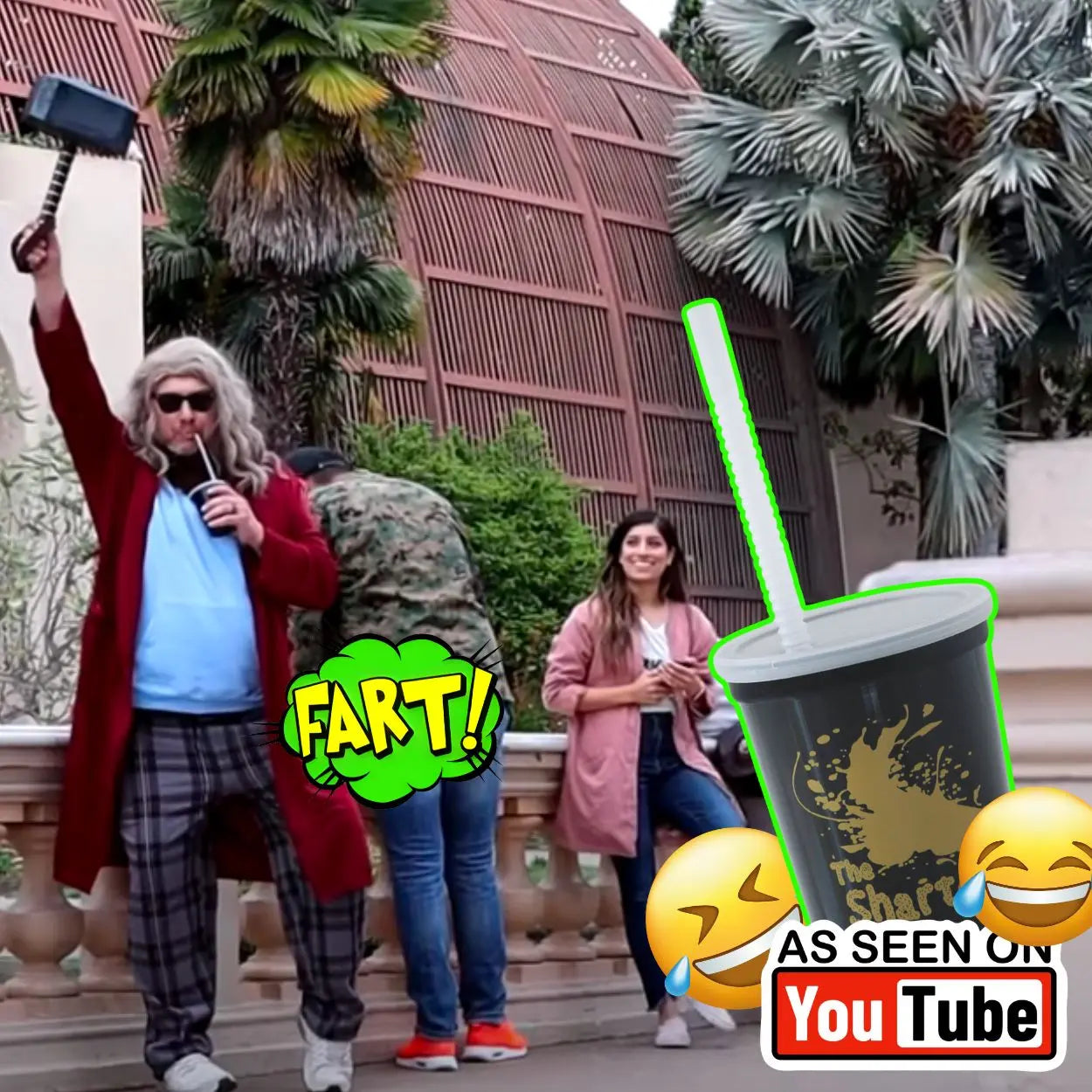 The Sharter Fart Cup Kit - the Most Realistic Sounding Wet Fart Noise Maker There Is - Magic Prank Gag Gift Fart Cup