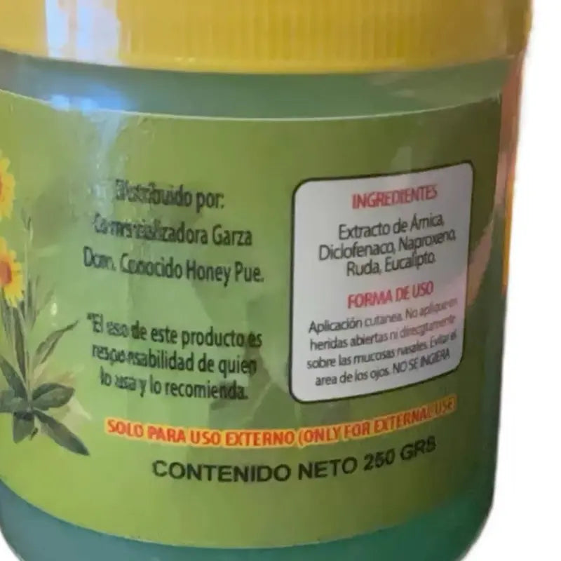 (Pack of 2) Arnica Pomada Muscular 125G - Arnica Massage Balm – 125G | Soothing Full-Body Care