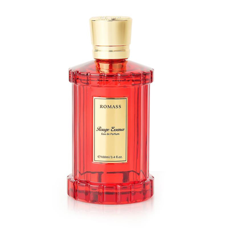 ROMASS Rouge Essence Luxe Perfume - Long-Lasting Fragrance with Vibrant Saffron,